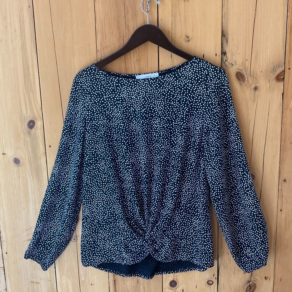 Loft Polka Dots Blouse